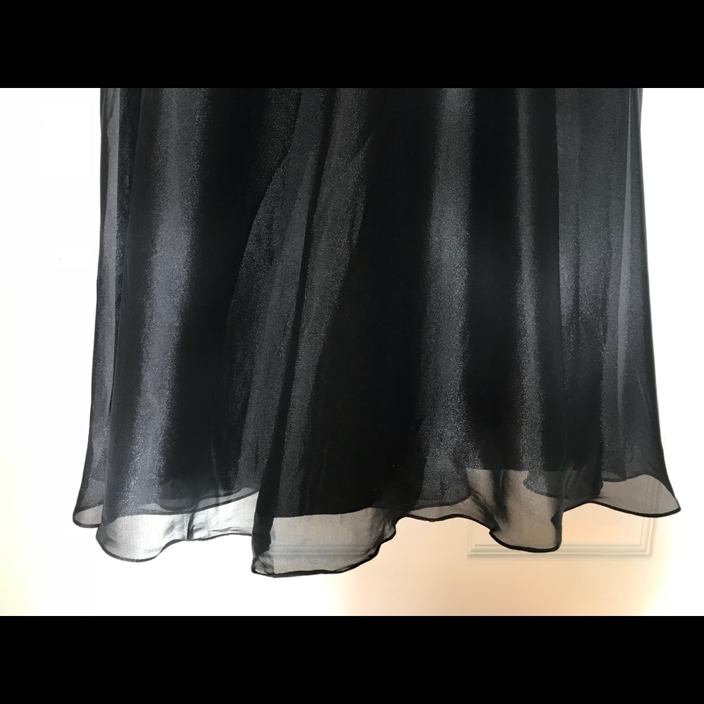 NEW Gown Party Prom Long Evening Dress Black - Picture 5 of 6